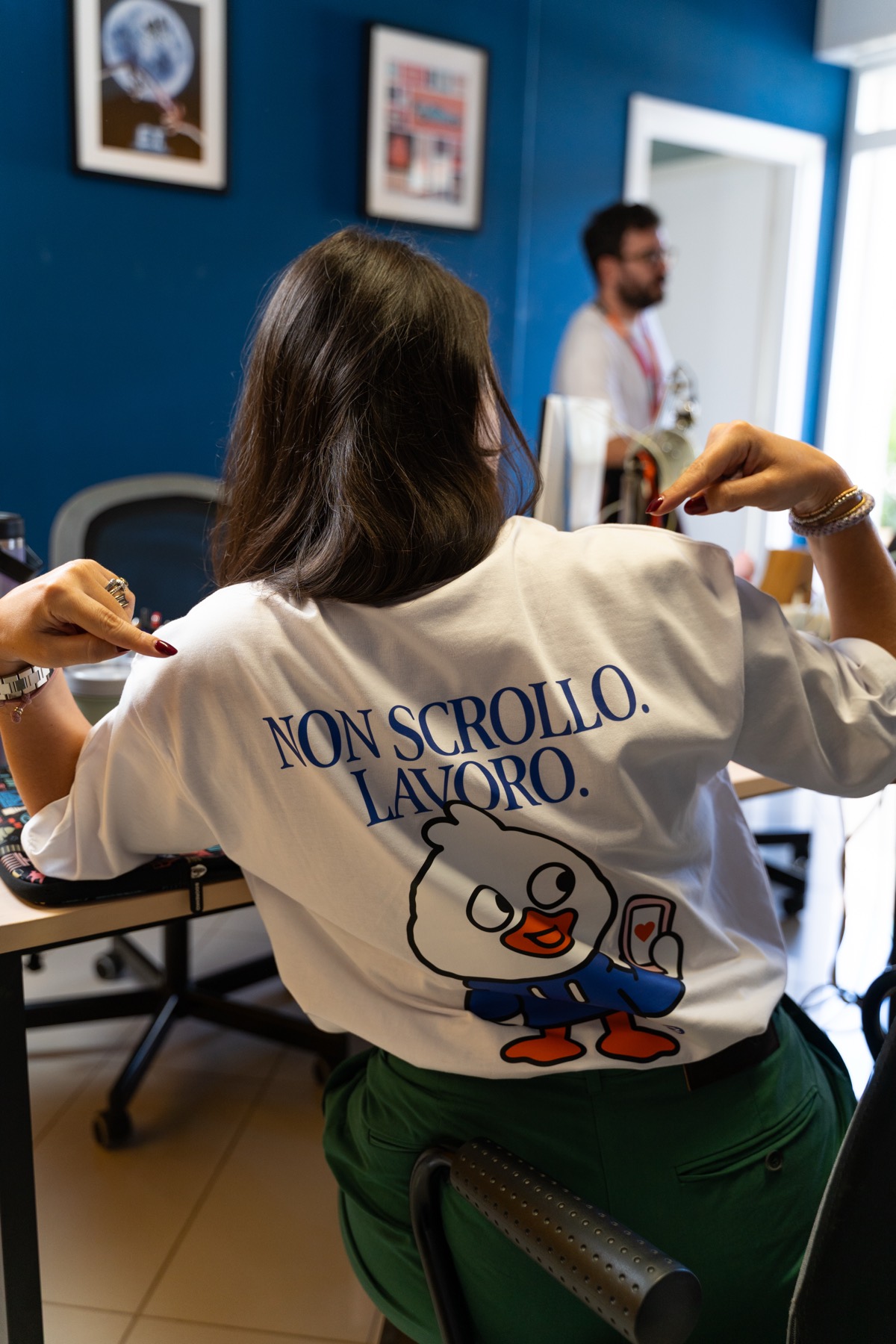 Il team di B&C Communication al lavoro